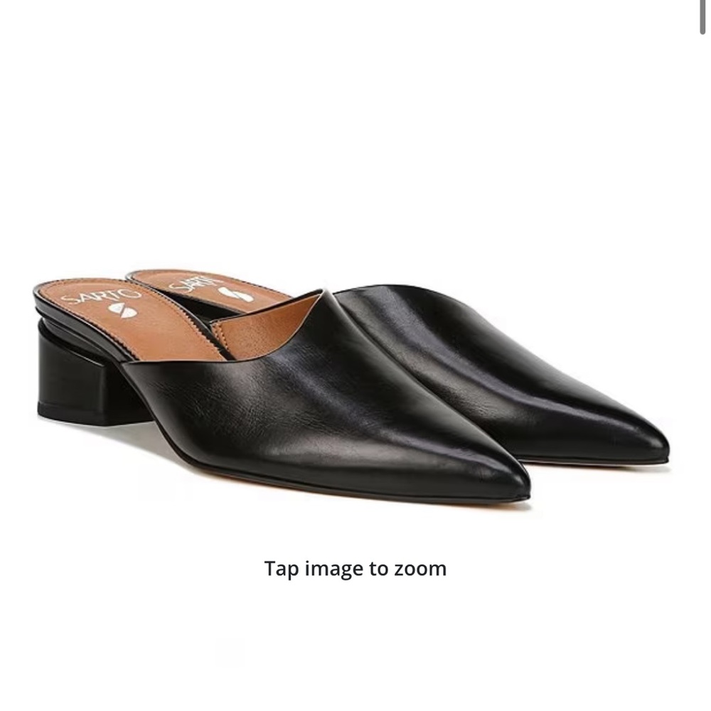 Franko Sarto Visa Leather Mules